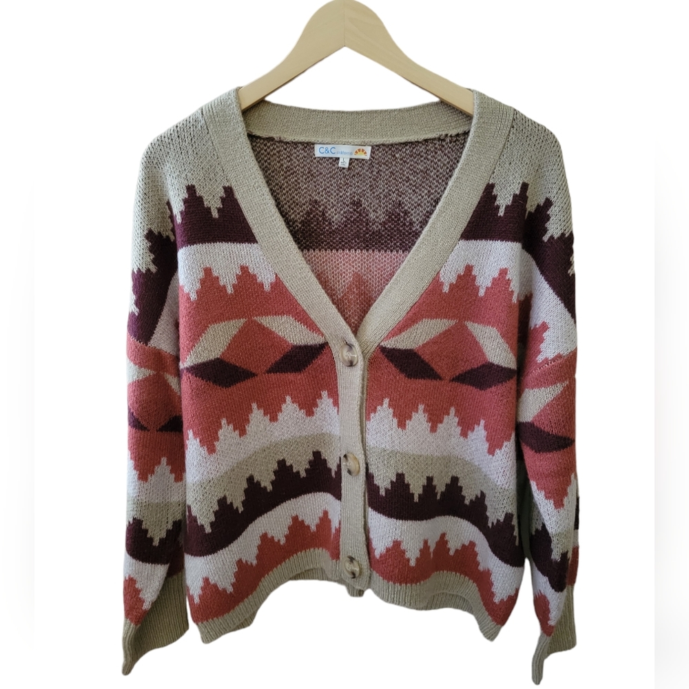 C&C California Cardigan Sweater - Picture 1 of 3